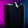 Étiquette à bagage réfléchissante