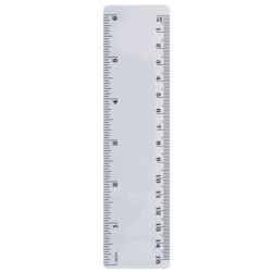 Règle en plastique 15cm