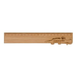 Règle bambou 20cm sur-mesure