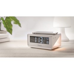 Horloge LED et chargeur sans fi