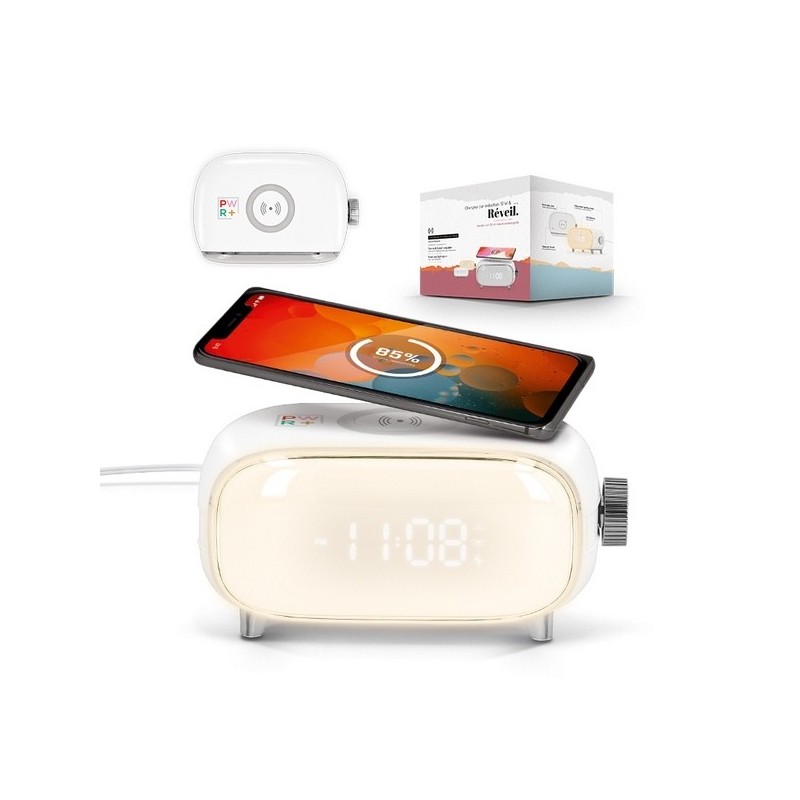 Reveil & chargeur a induction 10w