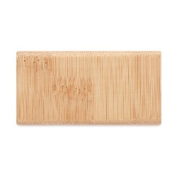 Chargeur sans fil en bambou