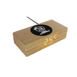 BASE INDUCTION 10W AVEC HEURE ET TEMPÉRATURE