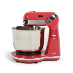 Robot pâtissier multifonction rouge