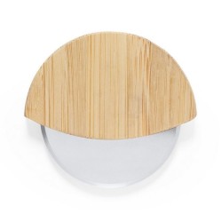 Roulette à pizza en bambou