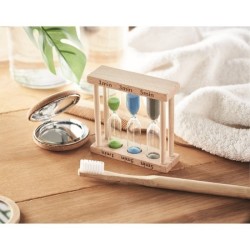 Jeu de 3 sabliers de douche