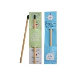 Crayon à papier à planter avec capsule de graines