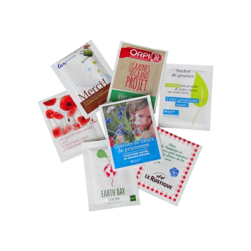 Sachet de graines 60x80 mm