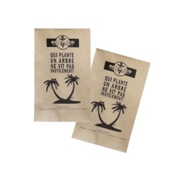 Sachet de graines exotiques kraft