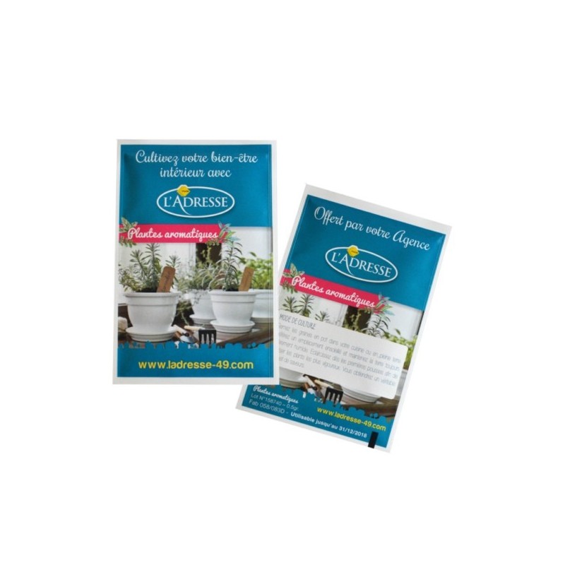 Grand sachet de graines 10x15cm