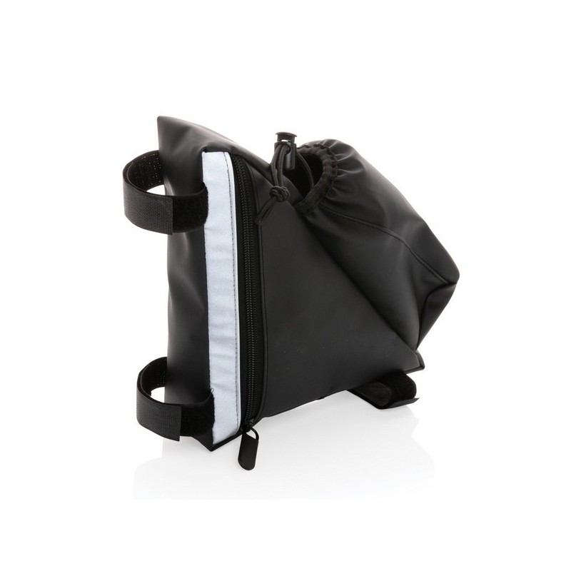 Sacoche réfléchissante pour vélo avec porte bouteille