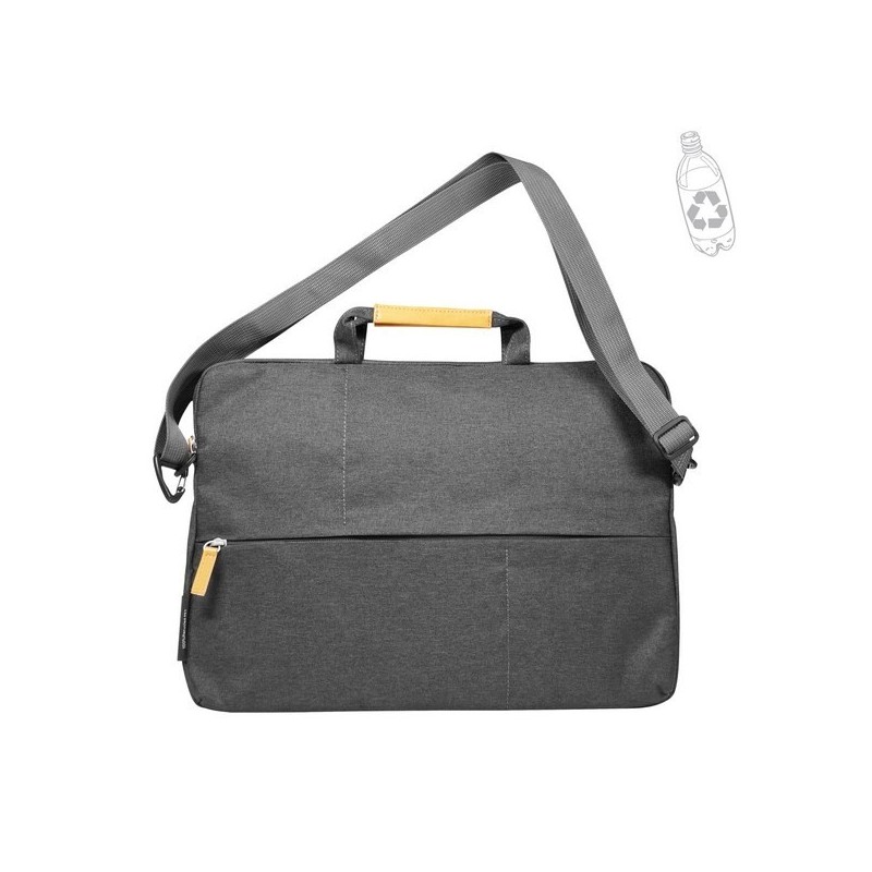 Besace ordinateur recyclée