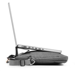 Besace ordinateur recyclée