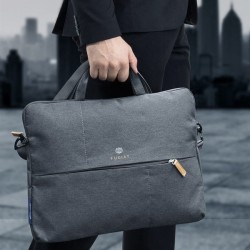 Besace ordinateur recyclée