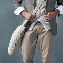 Sac messager coton bio gyver