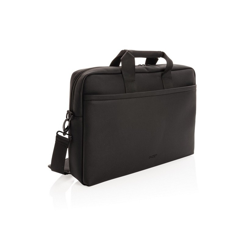 Sacoche ordinateur en simili-cuir