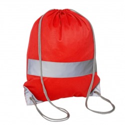 Sac à dos ficelles réfléchissant