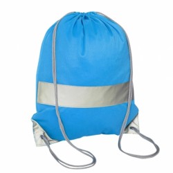Sac à dos ficelles réfléchissant