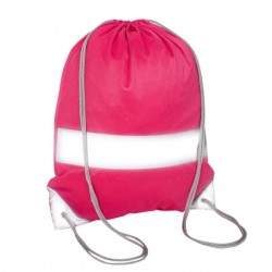 Sac à dos ficelles réfléchissant