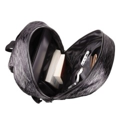 Sac à dos réfléchissant pour ordinateur portable en RPET