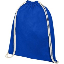Sac à dos en coton de 140 g/m² avec cordon de serrage
