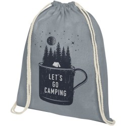Sac à dos en coton de 140 g/m² avec cordon de serrage