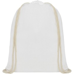 Sac à dos en coton de 140 g/m² avec cordon de serrage