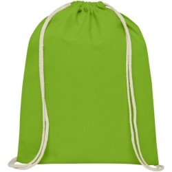 Sac à dos en coton de 140 g/m² avec cordon de serrage