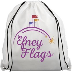 Sac à dos RPET avec cordon de serrage