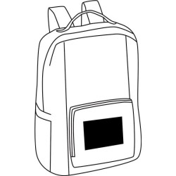 Sac à dos pliable chiné