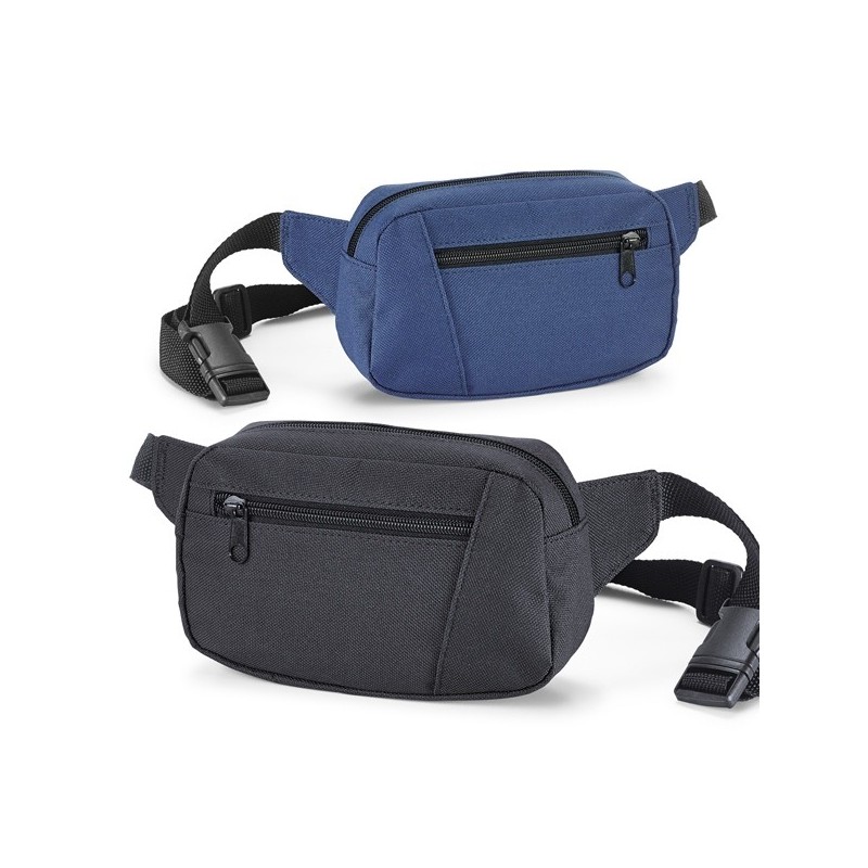 Sacoche Banane 600D avec compartiment principal et poche avant zippée