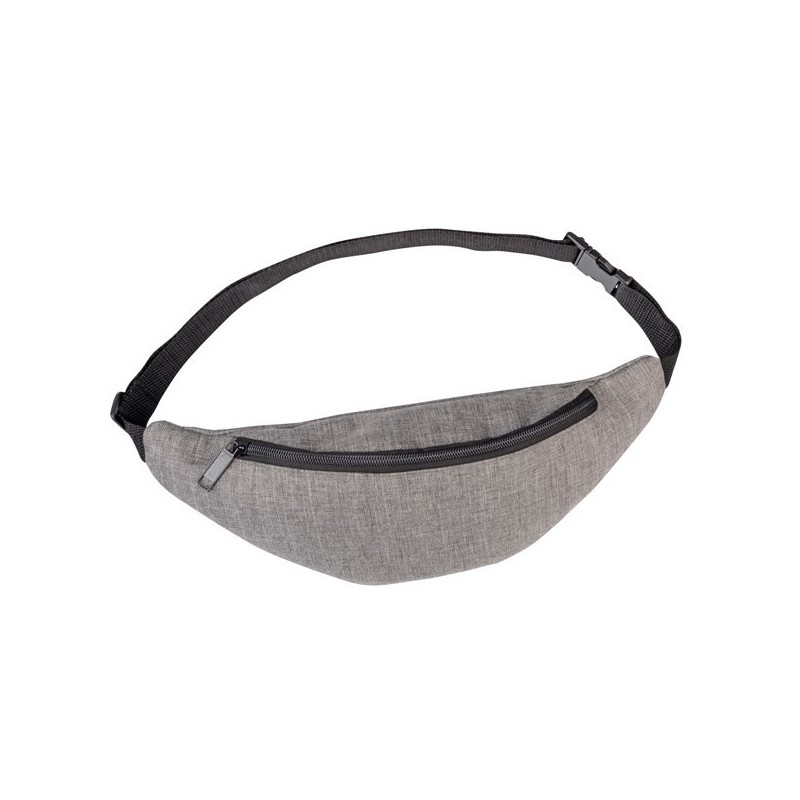 Sacoche Banane grise spacieuse en 600D