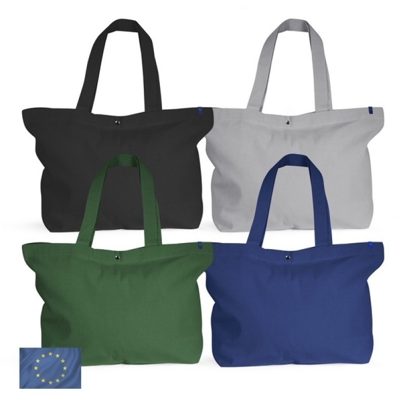 Sac plage couleur en coton bio gots fabrication européenne