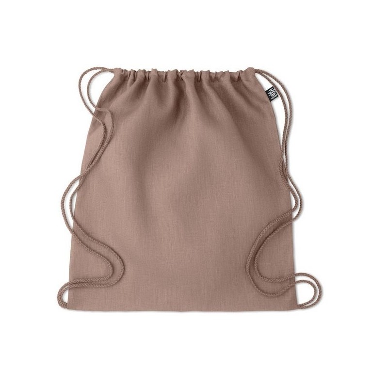Sac à cordon en chanvre