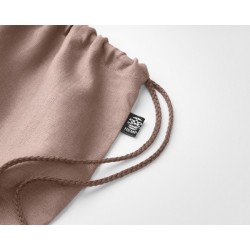 Sac à cordon en chanvre