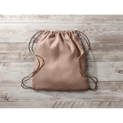 Sac à cordon en chanvre