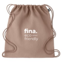 Sac à cordon en chanvre