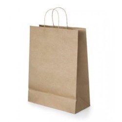 Sac en papier kraft brun 32 x 39 x 11 cm