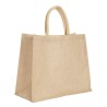 Grand sac shopping en jute 43x34cm