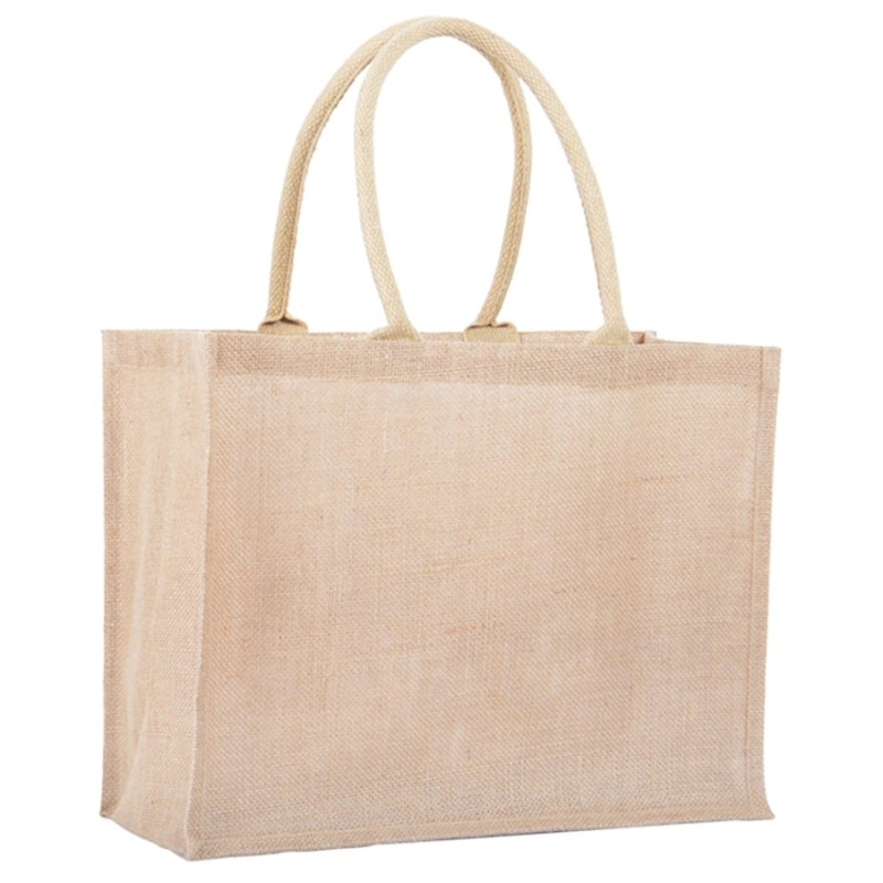 Cabas shopping en jute 40x32x19cm