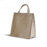 Sac isotherme jute et coton 32x34x18cm