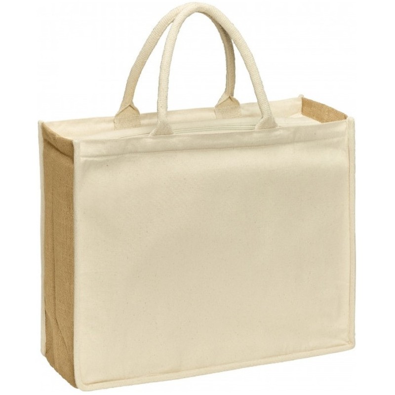 Sac isotherme coton et jute riviera