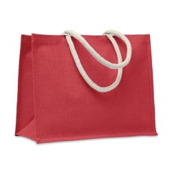 Sac shopping en jute