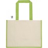 Sac shopping en coton et jute sunset