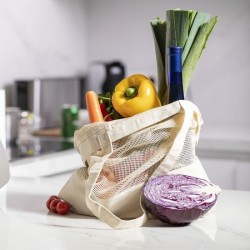 Sac shopping en filet de coton