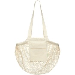 Sac shopping en coton maille filet bio gots 100 g/m2
