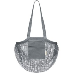 Sac shopping en coton maille filet bio gots 100 g/m2