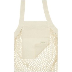 Sac shopping en coton maille filet bio gots 100 g/m2