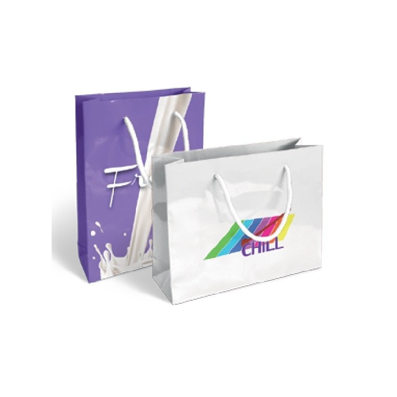 Petit sac en papier luxe 18 x 23 x 8 cm