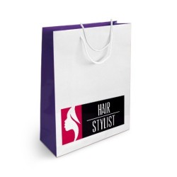 Petit sac en papier luxe 18 x 23 x 8 cm